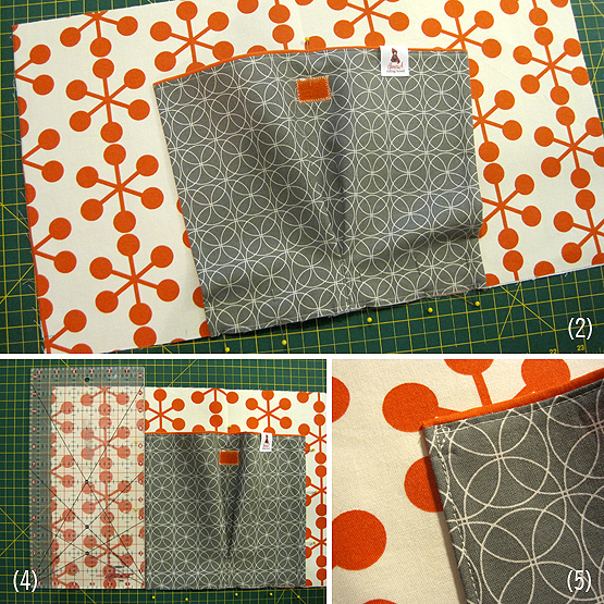 Sew Much Ado Diaper Bag à la Thread Riding Hood - Step 3