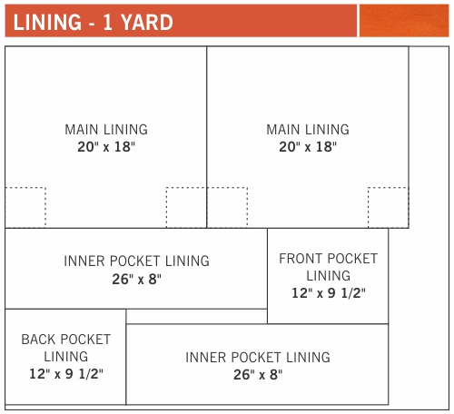 Yardage - Lining