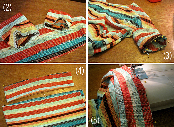 How to Draft and Sew a Dolman Sleeve Tee - Step 11