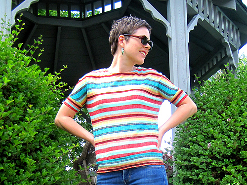 Thread Riding Hood - How to Draft and Sew a Dolman Sleeve Tee