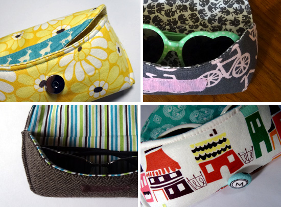 Thread Riding Hood - Sunny Glasses Case Tutorial + Free Pattern