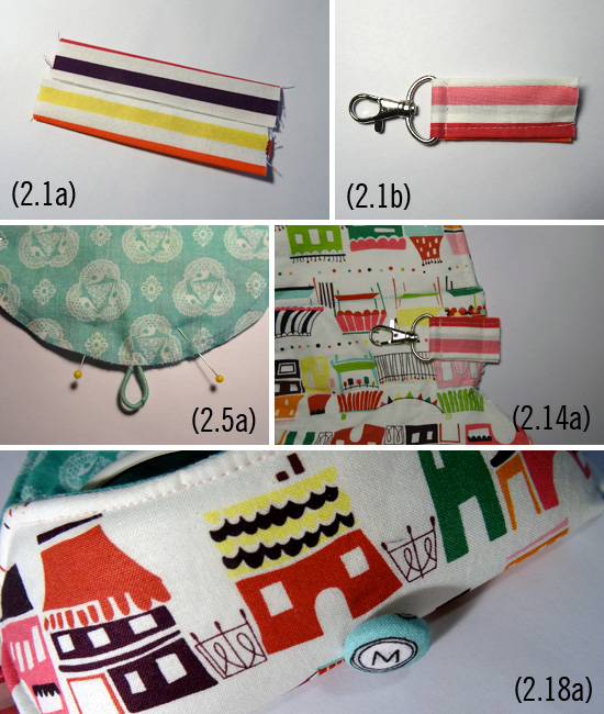 Thread Riding Hood - Sunny Glasses Case Option 2 Additonal Steps