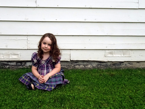 Ruffled Plaid Madness - 1