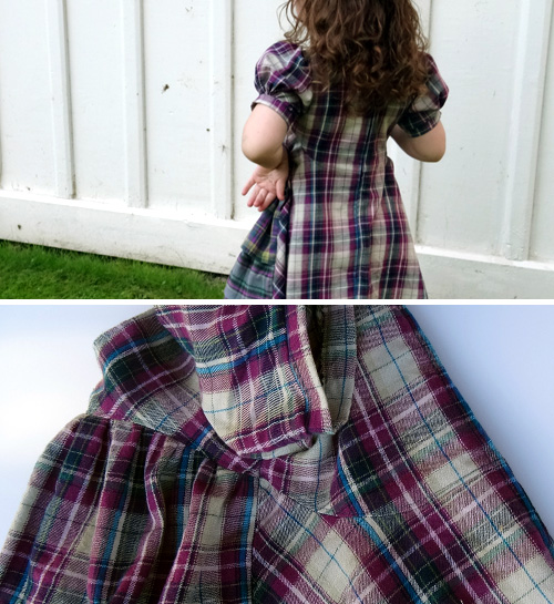 Ruffled Plaid Madness - Side