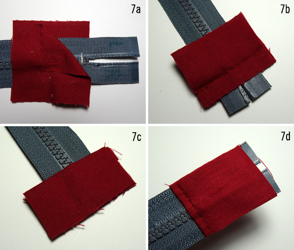 Thread Riding Hood - Alter a Zipper Tutorial Step 7