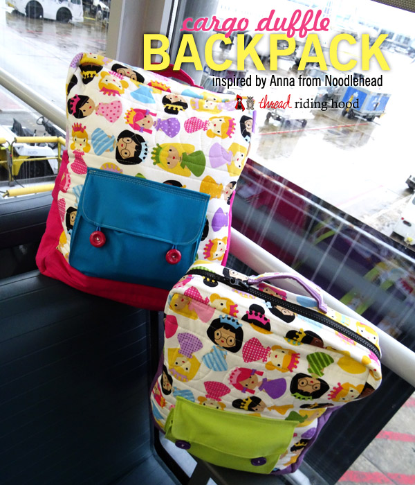 Thread Riding Hood - Cargo Duffle Backpack