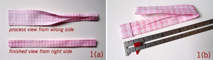 Thread Riding Hood - Easy Drawstring Bag Tutorial Step 1