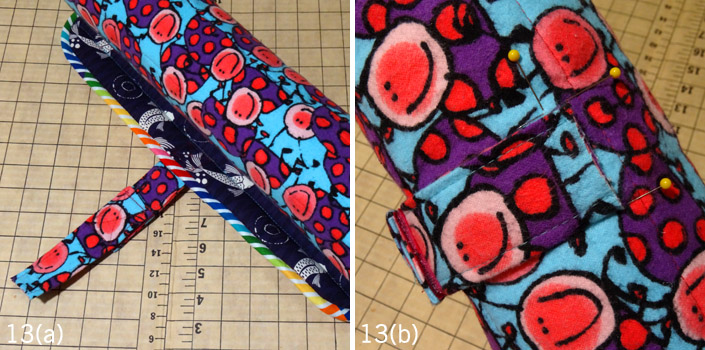 Thread Riding Hood - Quilted Classroom Mat: Step 13