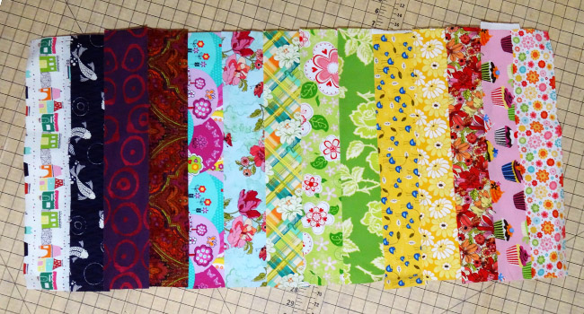 Thread Riding Hood - Quilted Classroom Mat: Step 2