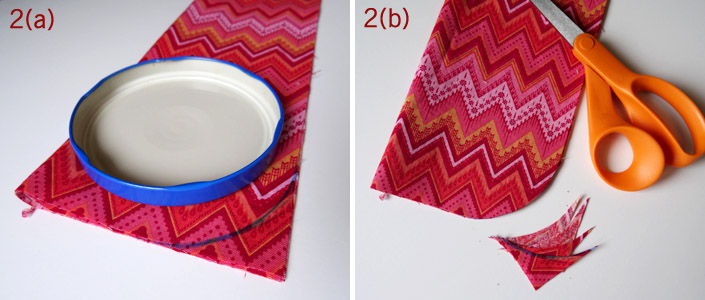 Thread Riding Hood - Easy Drawstring Bag Tutorial Step 2