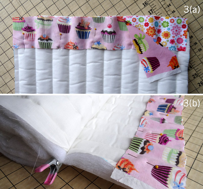 Thread Riding Hood - Quilted Classroom Mat: Step 3