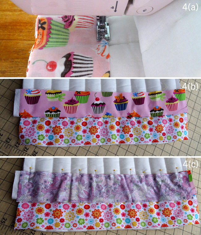 Thread Riding Hood - Quilted Classroom Mat: Step 4