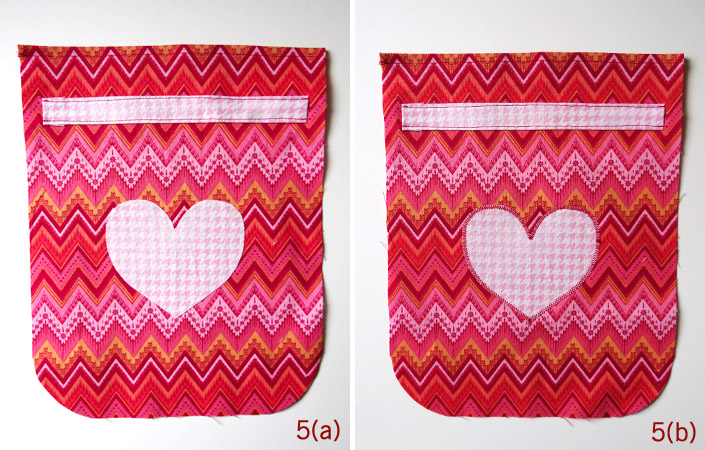 Thread Riding Hood - Easy Drawstring Bag Tutorial Step 5