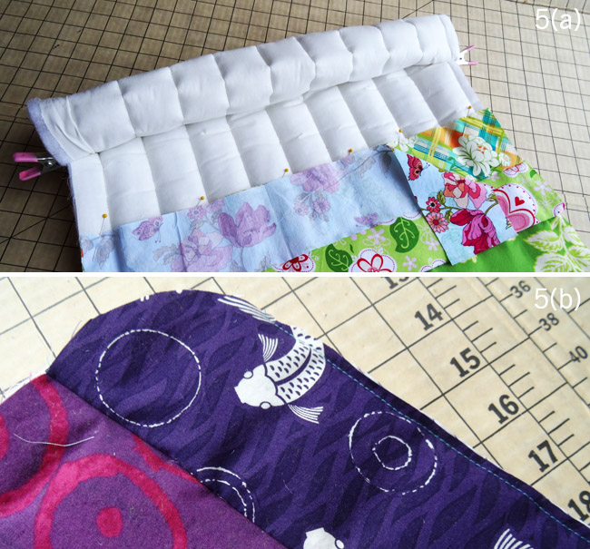 Thread Riding Hood - Quilted Classroom Mat: Step 5