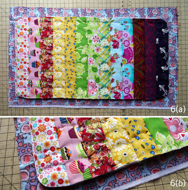 Thread Riding Hood - Quilted Classroom Mat: Step 6