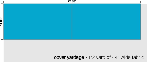 Thread Riding Hood - Quiet Book Sew-Along - Yardage Pics: Cover Only