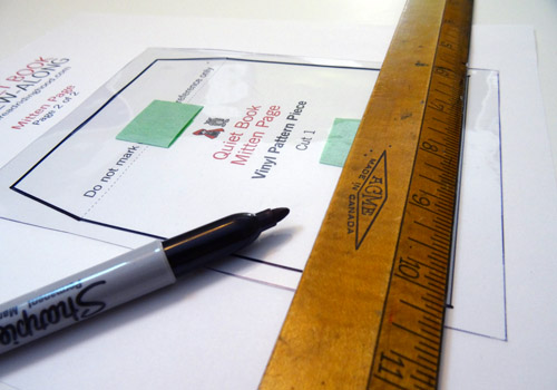 QBSA Mitten Page - Cutting Vinyl