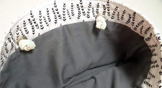 Spring Market Tote Tutorial - Step 26
