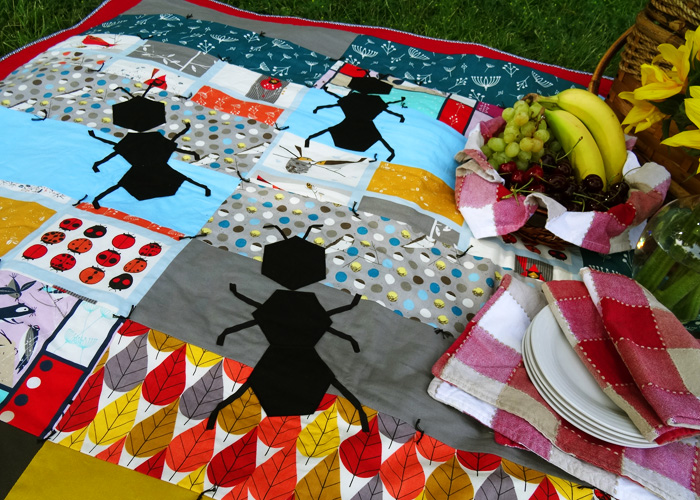 Thread Riding Hood - Getting Antsy Picnic Quilt