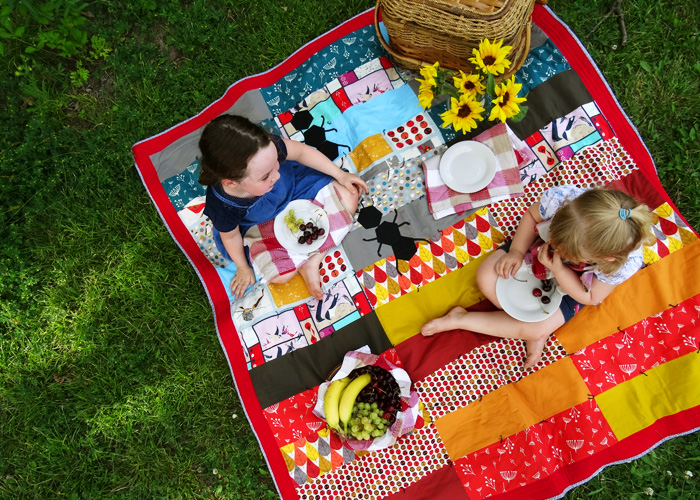 Thread Riding Hood - Getting Antsy Picnic Quilt