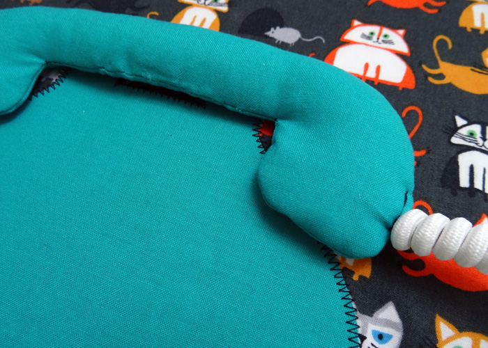 Quiet Book Sew-Along - Telephone Page - Step 11