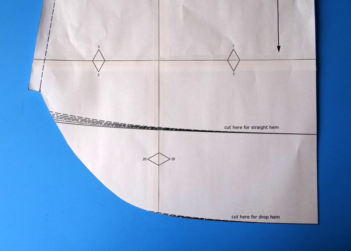 Staple Dress - Alter the Pattern - Step 5