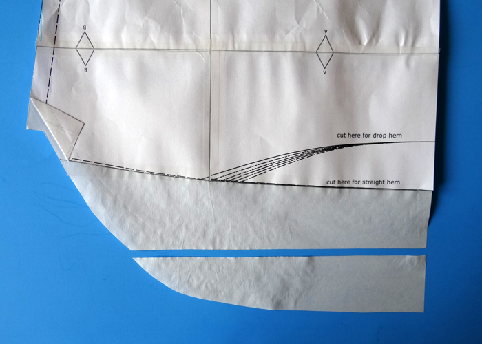 Staple Dress - Alter the Pattern - Step 9