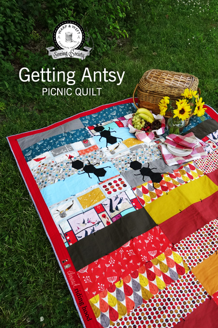 Thread Riding Hood - Getting Antsy Picnic Quilt