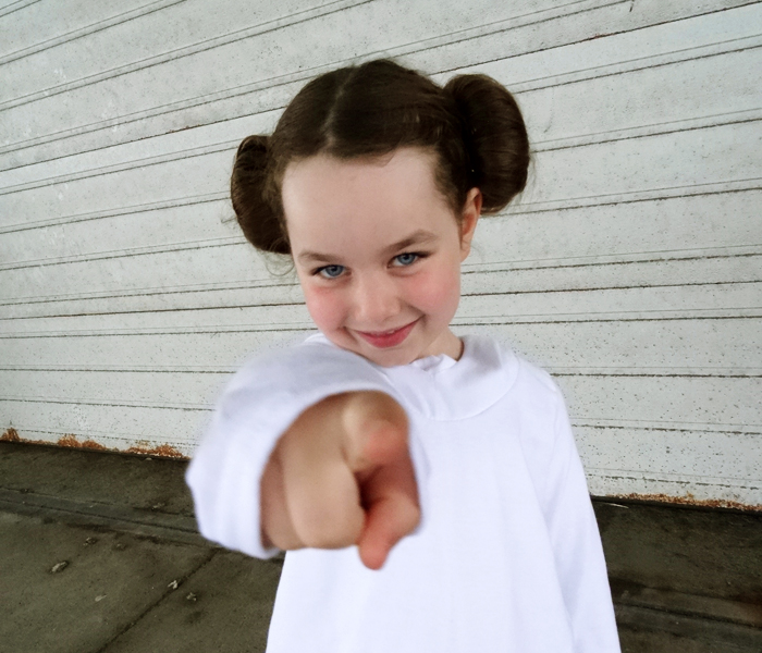 Thread Riding Hood - Princess Leia Costume -