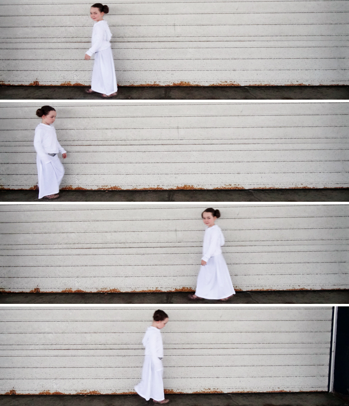 Thread Riding Hood - Princess Leia Costume -