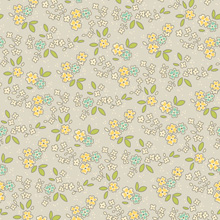 Seaside - Small Floral Gray