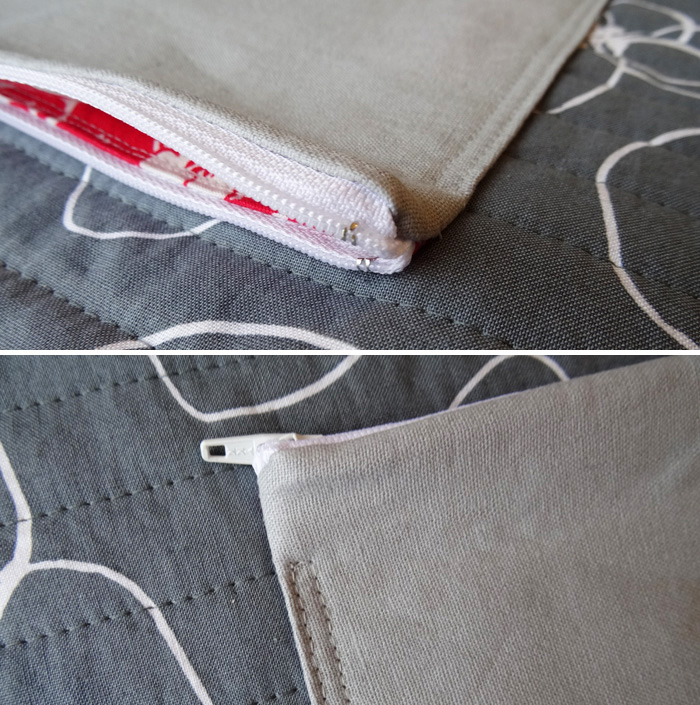 Cargo Duffle Zipper Pocket Tutorial