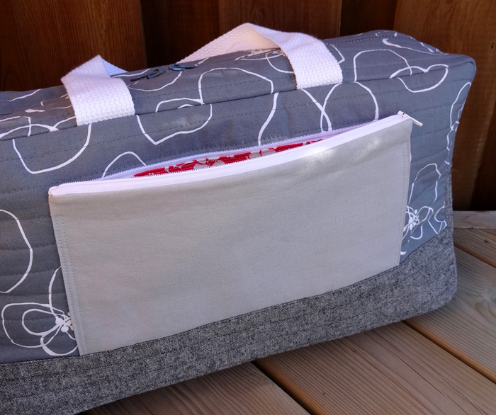 Cargo Duffle Zipper Pocket Tutorial