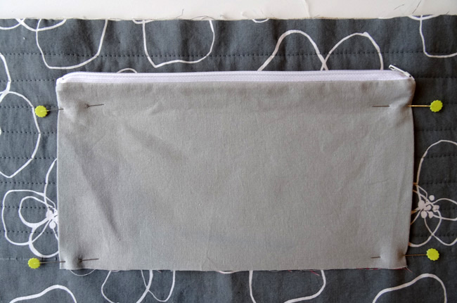 Cargo Duffle Zipper Pocket Step 14 Tutorial