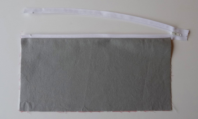 Cargo Duffle Zipper Pocket Step 4 Tutorial