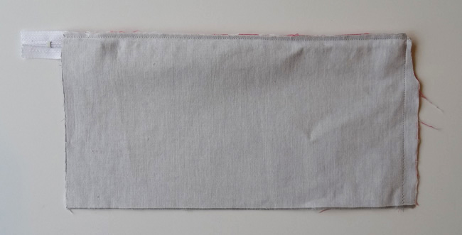 Cargo Duffle Zipper Pocket Step 9 Tutorial