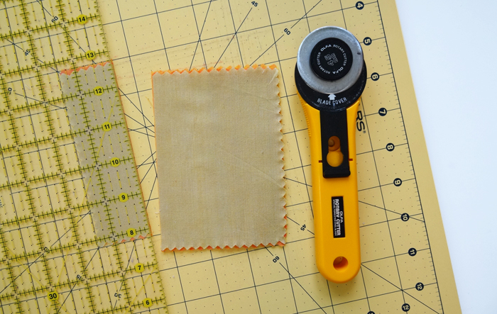 Spring Charming Throw Tutorial - Cut 2