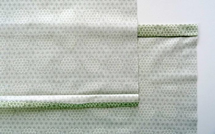 Spring Charming Throw Tutorial - Envelope Back 3