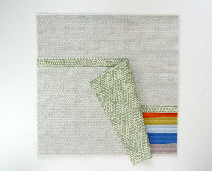 Spring Charming Throw Tutorial - Envelope Back 5
