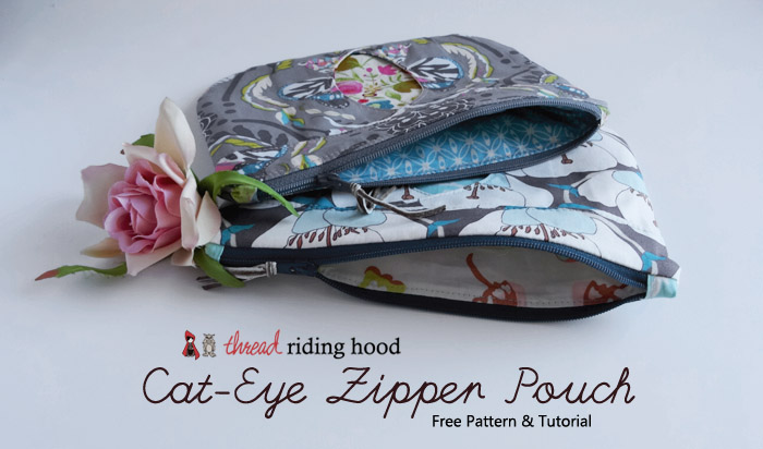 TRH Cat-Eye Pouch Tutorial