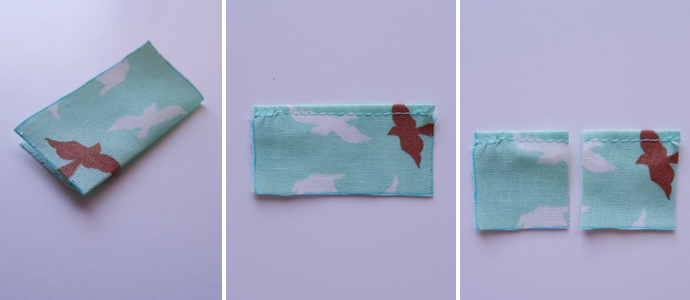 TRH Cat-Eye Pouch Tutorial - Zipper End 1