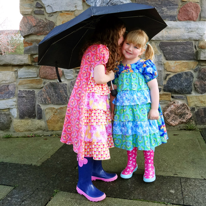 Spring Bloom Bella Caronia from Windham sewn by Thread Riding Hood