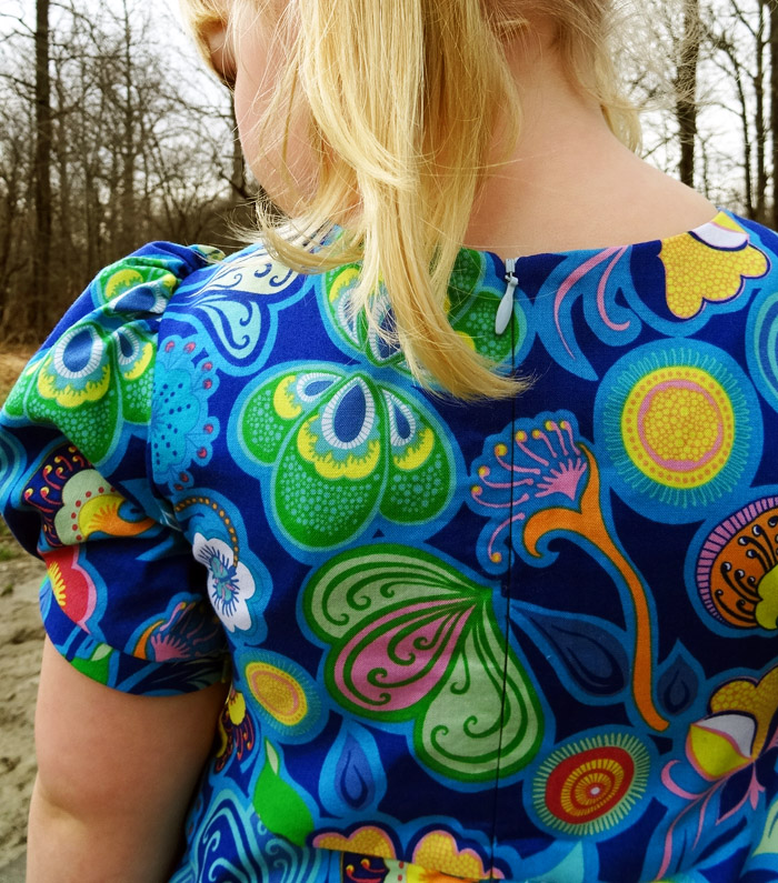 Spring Bloom Bella Caronia from Windham sewn by Thread Riding Hood