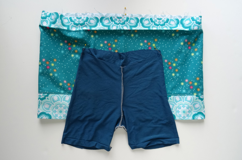 Thread Riding Hood - Add Shorts Tutorial Step 2