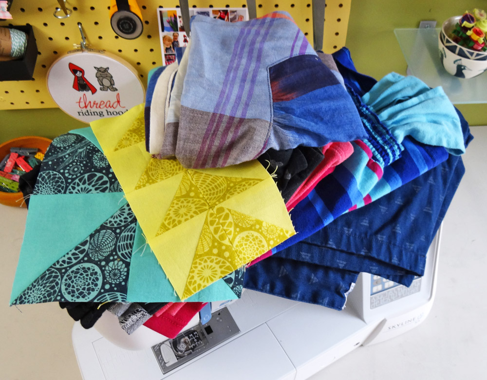 Janome Skyline S5 Projects Top View -