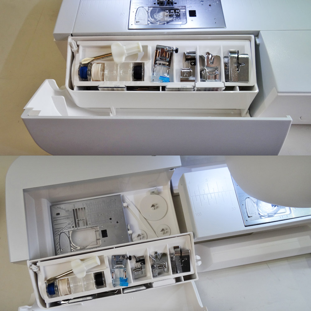 Janome Skyline S5 Storage -