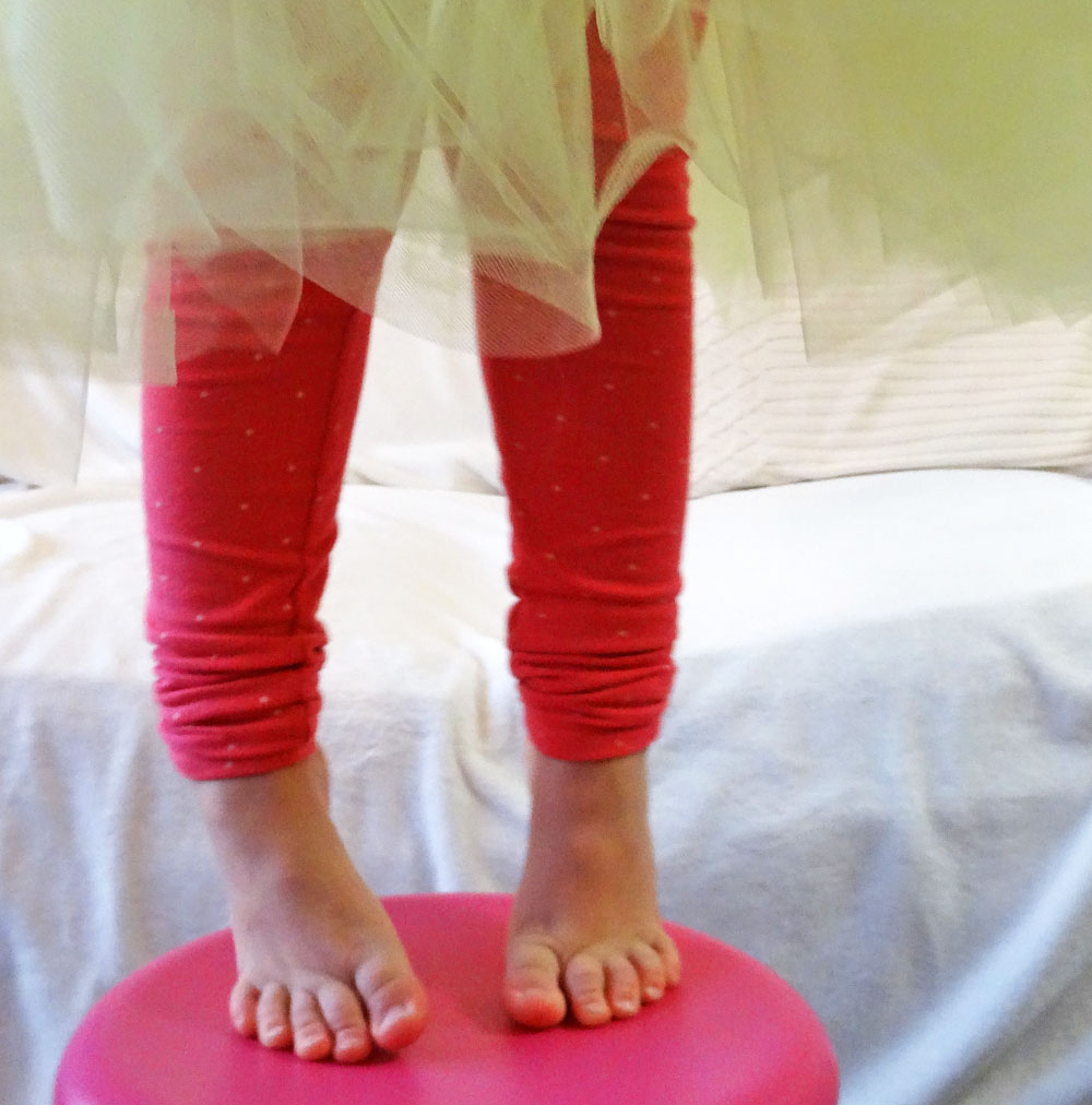 Garden Fairy Costume toes