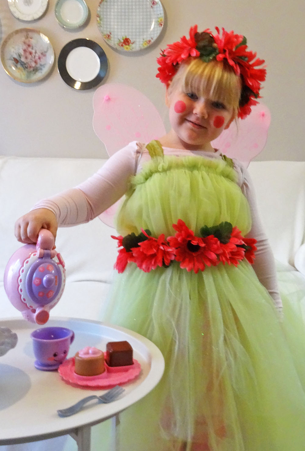 Garden Fairy Tea Standing