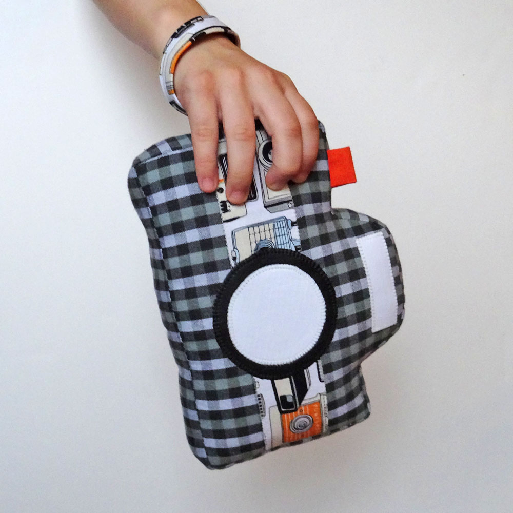 Camera Softie Drop Down Little Photographer -