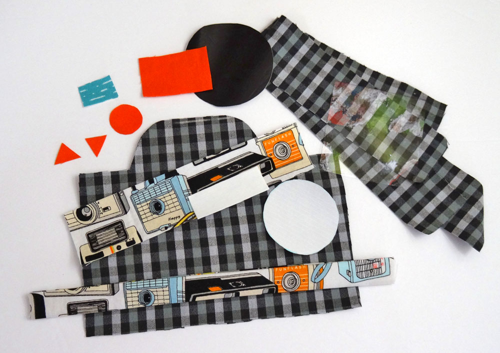 Camera Softie Little Photographer Pattern Pieces